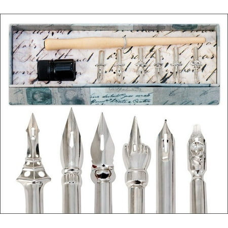 Creative Mark Calligraphy Vintage Drawing Nibs Set - Classic Drawing and Cliigraphy Nib Styles Perfect Gift Set For A Vintage Enthusiast - [Set of