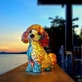 thumbnail image 3 of Sales Today Clearance Stained Resin Poodle Night Light, USB LED Dog Table Lamp Series, Cute Pet Themed Art Lights, Crafts Home Decorations, Fun Gift for Kids on Clearance, 3 of 6