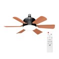 Tnobhg Ceiling Fan Light with Remote Control UltraQuiet Motor 3 Wind