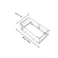 thumbnail image 2 of OULII 2Pcs Jourad Waterproof Wall Socket Cover Transparent for Household Users Adhesive Type, 2 of 7
