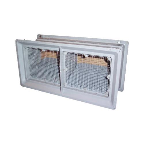 NorWesco 8" Grey Fndtn Vent W/Dmp 559029 Pack of 15