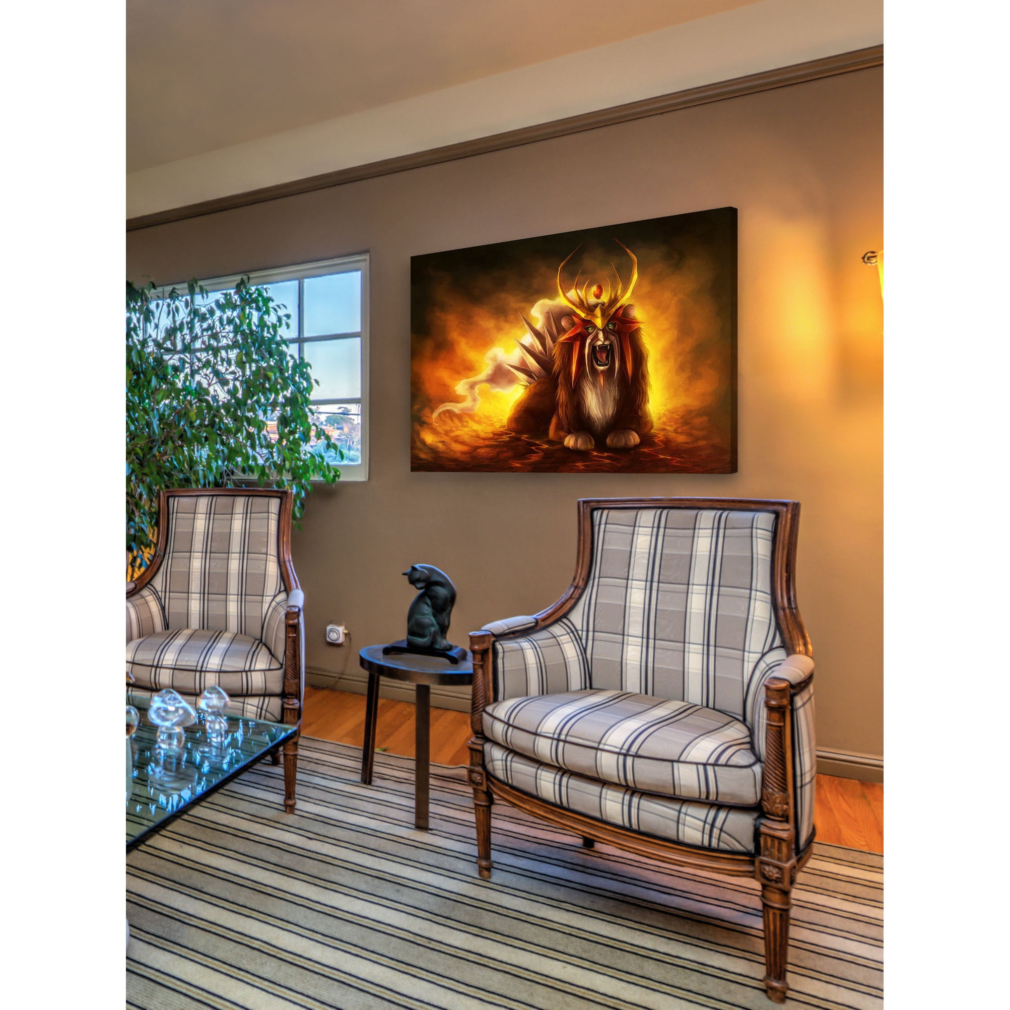 Marmont Hill "Entei" Painting Print on Canvas