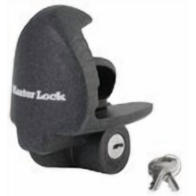 Master Lock Starter Sentry Trailer Coupler Lock 379KAATPY Universal; Black; Single; Keyed Alike