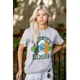 thumbnail image 3 of Smurfs Hate Being Pinched St Paddy Men's Graphic T Shirt Tees Brisco Brands S, 3 of 5