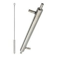 thumbnail image 2 of AMLESO Condenser Tube Practical Stainless Steel Maker Whisky Distillation Condenser Tube with brush, 2 of 8