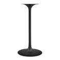 thumbnail image 3 of Modway Lippa Square 28" Wood Grain Mid-Century Modern Bar Table in Black Natural, 3 of 7