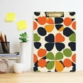 thumbnail image 2 of FORMRS Acrylic Clipboard with Low Profile Clip Standard A4 Letter Size, 12.5" x 9", Black Clover Pattern, 2 of 8