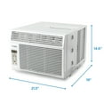 thumbnail image 7 of COMMERCIAL COOL 14,500 BTU Window Air Conditioner with Remote Control and Adjustable Thermostat, cools up to 750 Sq. Ft. with Electronic Controls & Digital Display CWAM145W6C, 7 of 7