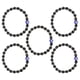 thumbnail image 4 of Pulsera para hombre con mal de ojo, paquete de 5 pulseras con mal de ojo, pulsera con mal de ojo, integración perfecta, 4 of 12