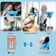 thumbnail image 2 of Lavabo inflable Lavabo para el cabello Bandejas de champú plegables con tapones para los oídos de tubo Lavabo para el cabello móvil Sin derrames Lave el cabello en la cama Cabello para ancianos discap Abody Lavabo inflable, 2 of 7