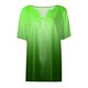 thumbnail image 4 of Blusas de moda de verano para mujer con estampado, cuello en V y manga corta, 4 of 4