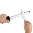 thumbnail image 3 of Honing Steel Knife Sharpening Steel Sharpening Rod，8 Inch Sharpening Stick Kitchen Knife Honer or Kitchen Knives High Hardness, 3 of 5