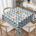 thumbnail image 6 of Square Tablecloth 52 x 52 Inch, Grunge Texture Art Square Table Cloth Heat Resistant Table Cloths Cloth Table Cover for Restaurant, Picnic, Indoor and Outdoor Dining, 6 of 8