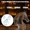 thumbnail image 2 of Practical Decorative Bottle Suitable for Premium Whisky with Horse Head Shape, 2 of 12