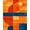 Orange, Pattern 12, variant on ODIKA 4'x6' Machine Washable Non-Slip Area Rug, Stylish Profile Contemporary Cutout High Traffic Rug, Gray, 136741