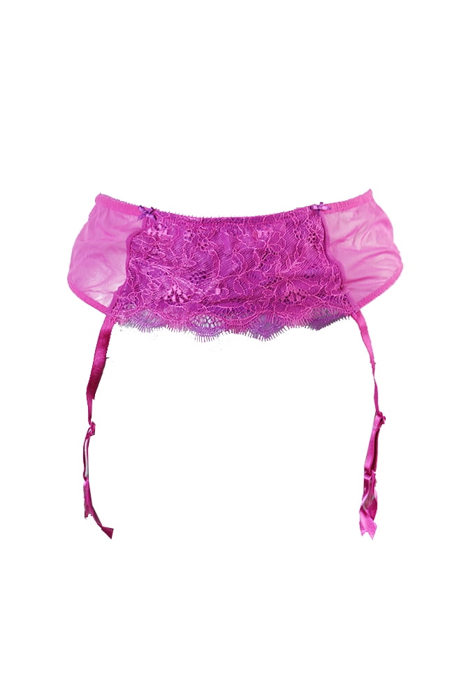 b.tempt'd B.Temptd Violet Pink B.Sultry Garter Belt XSS Walmart
