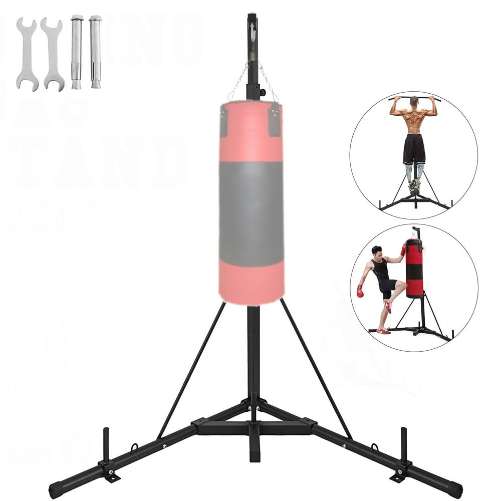 VEVOR Foldable Boxing Heavy Bag Stand Height Adjustable Sandbag Rack
