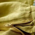 thumbnail image 6 of Bermuda Shorts for Women Summer Casual Elastic Waist Wide Leg Loose Fit Cotton Linen Boho Beach Shorts with Pockets, 6 of 8
