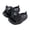 Black, variant on Kids Summer Sandals Breathable Lightweight Outdoor Slippers For Toddlers Boys And Girls Ages 3-12 Comfortable Soft Beach Pool Footwear