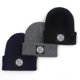 thumbnail image 5 of Gorro de invierno para mujeres y hombres con forro de raso, grueso y gordo JadeP Sombreros de punto cálidos para hombres y mujeres, 5 of 8
