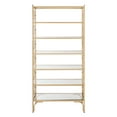 thumbnail image 5 of SAFAVIEH Brooklyn Modern 7 Tier Etagere, Gold/Clear, 5 of 8