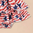 thumbnail image 6 of eczipvz 4th Of July Outfits for Girls Newborn Romper Jumpsuits Sleeveless One-Piece Clothes Bodysuit with Headband Blue,12-18 Months, 6 of 7