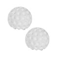 thumbnail image 2 of 2 cubiertas de cerámica para pernos de inodoro, decoración práctica para baño. Blanco, 2 of 9