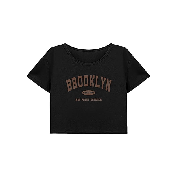 Camisa corta suelta para mujer, camisa clásica de verano con cuello redondo para ir de compras, viajes, playa XL