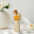 thumbnail image 3 of thovorrnl Guardian Angel Figurines, Resin Healing Statue Symbolizing Warmth & Hope, Tabletop Home Decor Collectible, 3 of 9