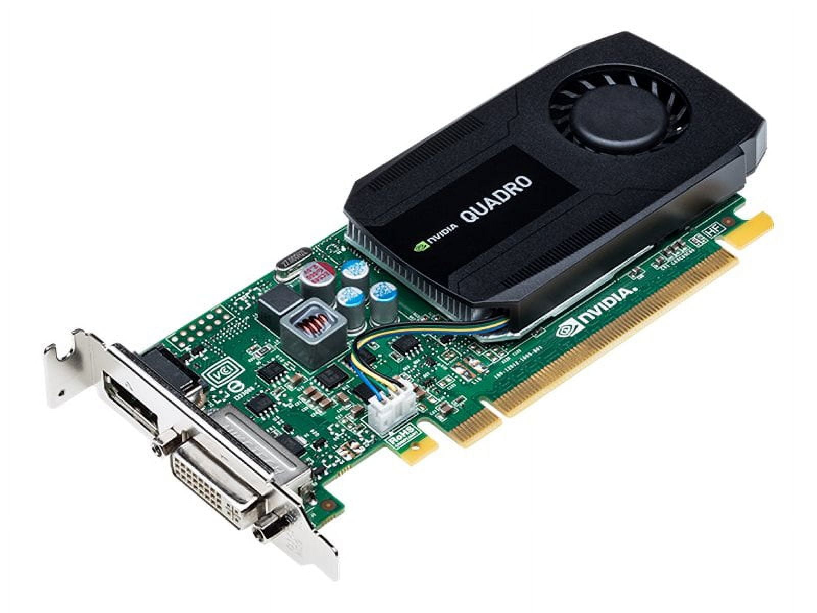 NVIDIA Quadro K420 - Graphics card - Quadro K420 - 1 GB DDR3 - PCIe 2.0 x16 low profile - DVI, DisplayPort