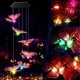 thumbnail image 4 of Lámpara LED solar de carillón de viento, lámpara LED de carillón de viento solar, luces de carillones de viento solares, lámpara LED de colores cambiantes para jardín, fiesta, patio, porche,, 4 of 5