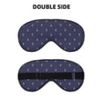 thumbnail image 2 of Salouo Anchors Heart Blue Pattern Sleep Mask,Sleep Eye Mask & Blindfold Eye Sleep Shade Cover with Elastic Strap Soft Eye Cover Eyeshade for Night Sleeping Travel & Nap, 2 of 7
