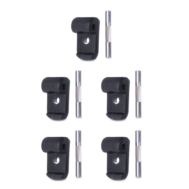 Greeniant Hebilla de gancho Plegable Estructura firme Servicio prolongado Práctico para instalar Ganchos frontales Fácil de usar Reemplazo práctico para Type2 NO2 Greeniant CBP203528