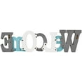 thumbnail image 6 of Rustic  Wooden Cutout Word Decor Freestanding Welcome Tabletop Decor, 16.34" X 4.6" Welcome Block Letters Sign (Multicolor Welcome Sign), 6 of 7