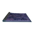 thumbnail image 2 of Ahgly Company Indoor Round Oriental Blue Traditional Area Rugs, 7' Round, 2 of 4
