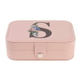 thumbnail image 7 of Unique Bargains Jewelry Box Small PU Leather Jewelry Organizer Case Storage Display Holder Pattern S, 7 of 7