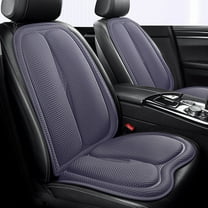 CxhicLuv Car Seat Cushion, Auto Seat Pad, 60x50x50cm Ventilated Gauze Sponge All-Season, Car Comfort Accessories Kit, Heat Dissipation & Support for Drivers, Commuters, Gray