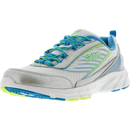 Fila Women's Forward 2 White Atomic Blue Safety Yellow Ankle High Running Shoe 7M Fila Women's Forward 2 White Atomic Blue Safety Yellow Ankle High Running Shoe 7M