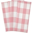 thumbnail image 2 of GZHJMY Pink Buffalo Plaid Kitchen Dish Towels 1 Piece,Absorbent Soft Dishcloths Towels Reusable Hand Towels Quick Drying Cleaning Cloth, Tea Towels,18" x 28" Washcloths Decorative Towels, 2 of 7