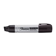 Sharpie Pro Magnum Metal Permanent Marker, Chisel Tip, Black Quick-Drying Ink, 1 Count
