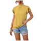 thumbnail image 2 of Fiudx Camisas de Mujer Blusa de Manga Corta con Volantes Sólidos, Informal, Cómoda Ya La Moda para Mujer, 2 of 4