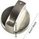thumbnail image 2 of Material de acero inoxidable duradero, perillas de acero inoxidable para el control de su cocina, lo que garantiza la longevidad y la confiabilidad en su cocina (8 piezas), 2 of 5