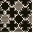 thumbnail image 2 of Claremont Quatrefoil Black/Grey Rug, Multiple Sizes, 2 of 3