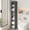 iron gray, variant on Zenira Tall Narrow Bookcase, Vertical Storage Organizer with Open Shelves, Ideal for Adults in Home Office & Living Room