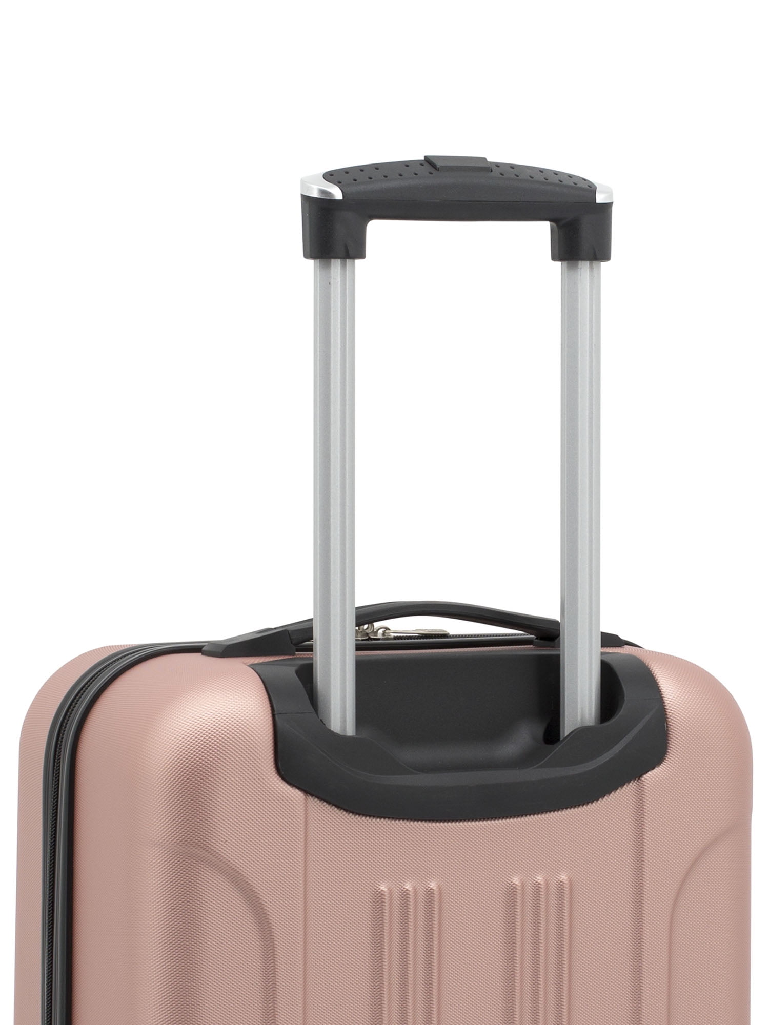 Travelers Club 20" Spinner Rolling Carry-on Luggage, Rose Gold