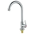thumbnail image 1 of 360° Rotating Kitchen Faucet - Single Handle, Single Hole, Alloy Construction, Durable & Practical, for Sink Washing/Vegetable Cleaning, 1 of 8