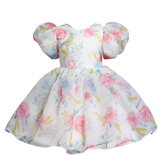 HIPYLO Wedding Dress Dresses Black Maternity Dress Newborn Coming Home Outfit Boy Dress Up Chest Boys Summer Clothes Baby Girl Clothes 6-9 Months, Pink 2-3 Years