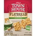 Town House Flatbread Crisps Italian Herb Oven Baked Crackers, Party