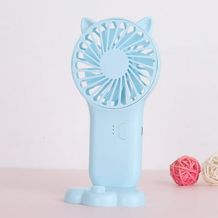 

Handheld Fan Portable Small Fan with 3 Speeds USB Rechargeable Hand Fan Personal Fan Battery Operated Suitable for Outdoor Indoor Commuting Office Travel