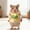 Beige, variant on Knitted Sweater Dress for Small Pets, Warm Winter Clothes for Hamster & Guinea Pig, Cute Handmade-Style CLothes for Photos, Holiday Pet Apparel for Thanksgiving Beige